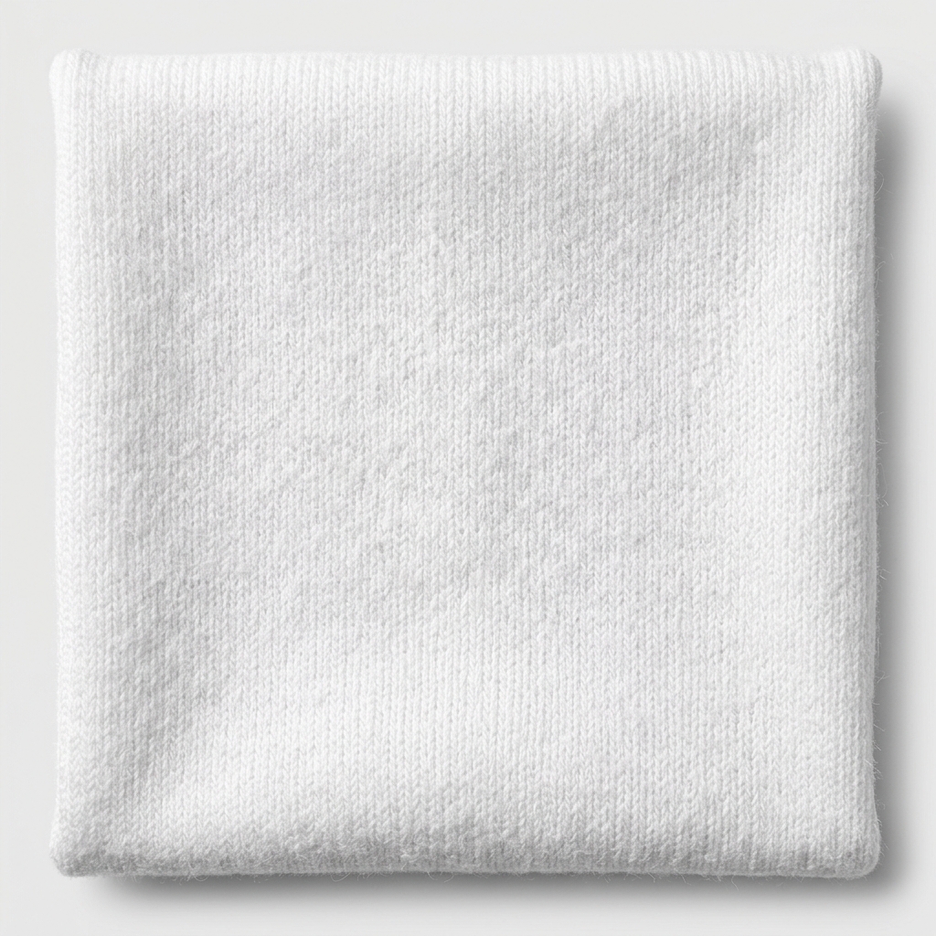 Felpa French Terry in Cotone e Poliestere Riciclato