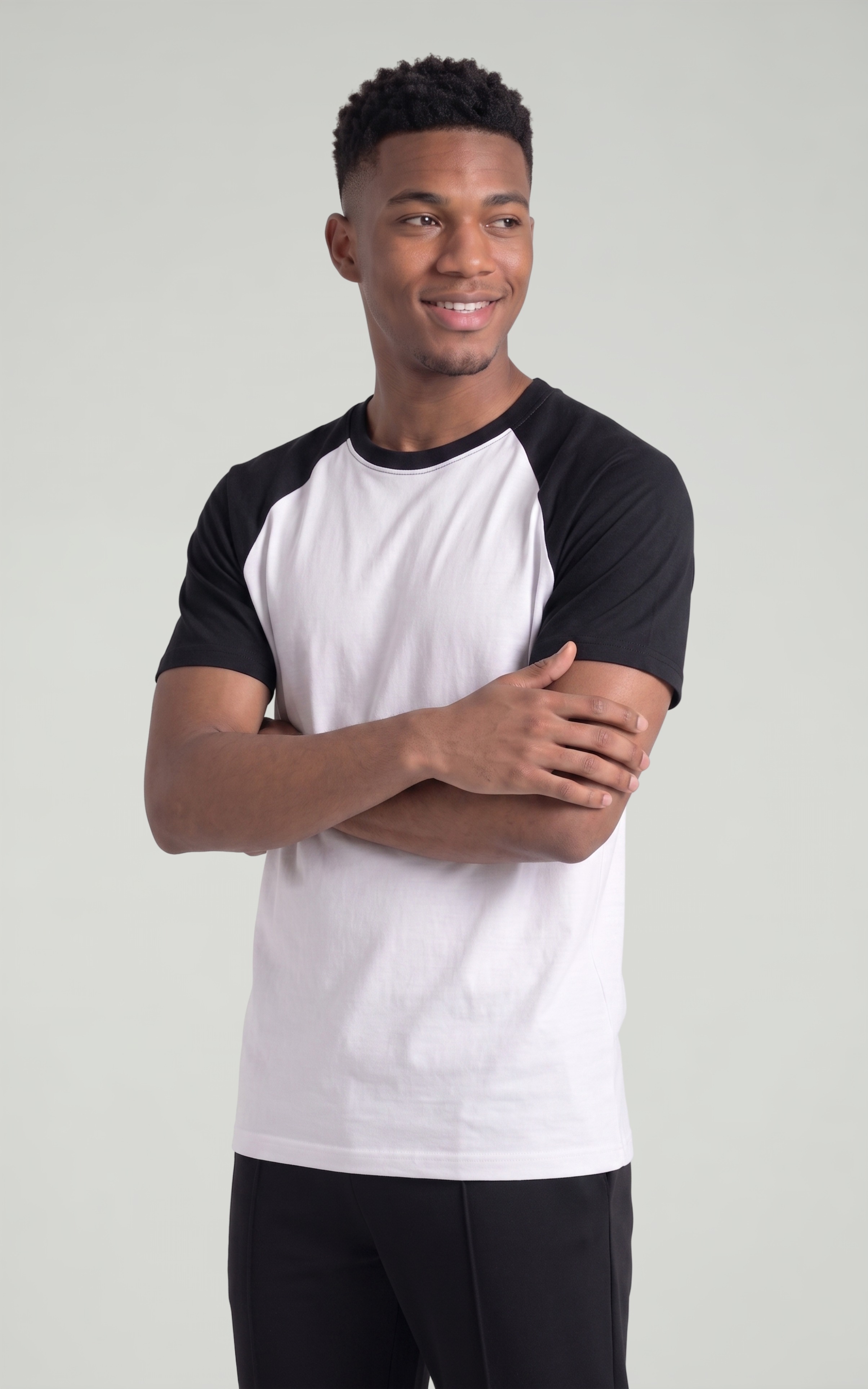 T-SHIRT GIROCOLLO BASEBALL