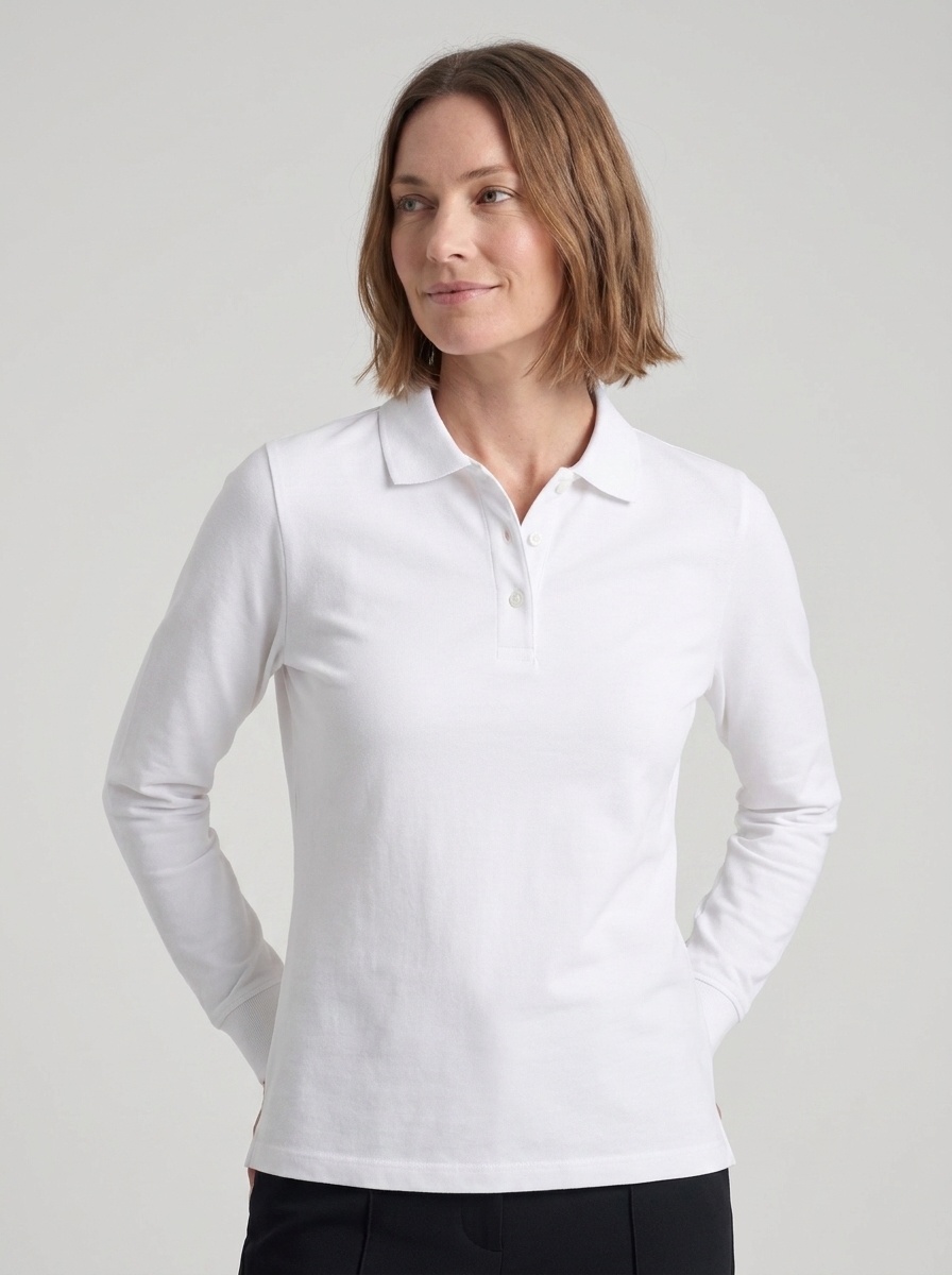 POLO DONNA MANICA LUNGA
