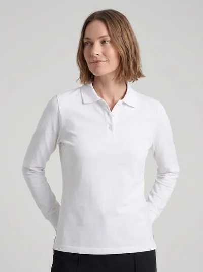POLO DONNA MANICA LUNGA