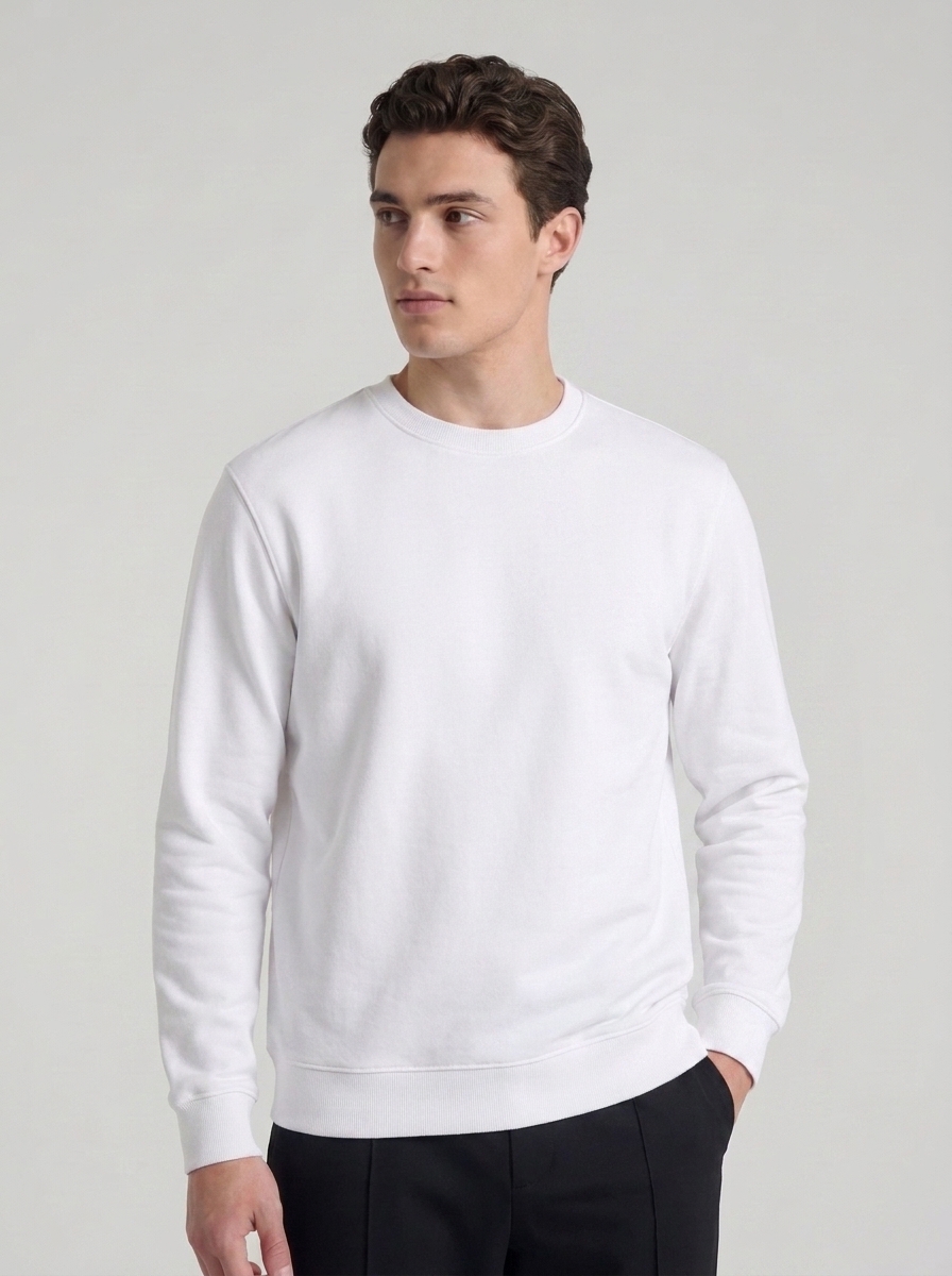 FELPA GIROCOLLO FRENCH TERRY