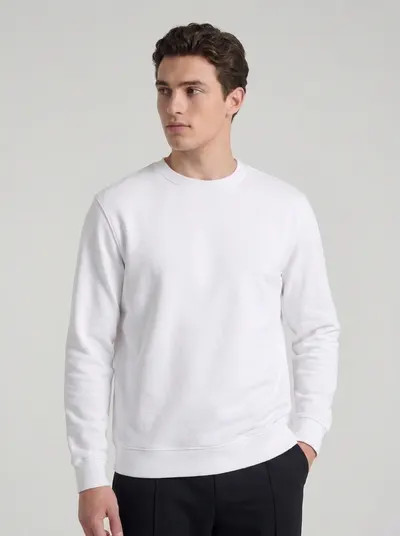 FELPA GIROCOLLO FRENCH TERRY